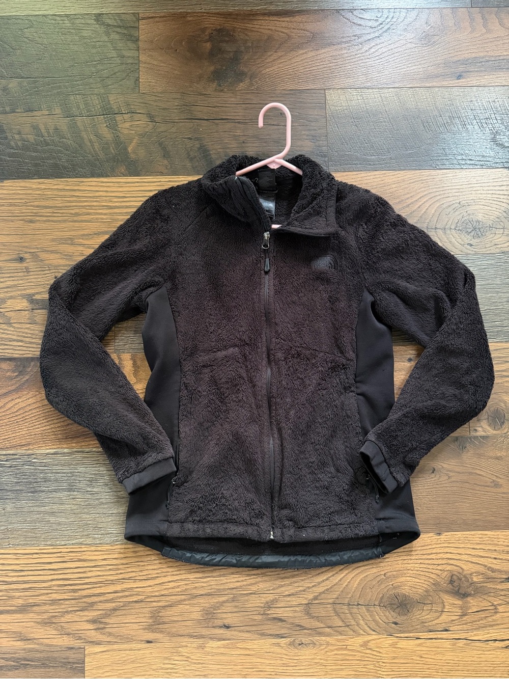 Black North Face Fleece Zip Jacket
